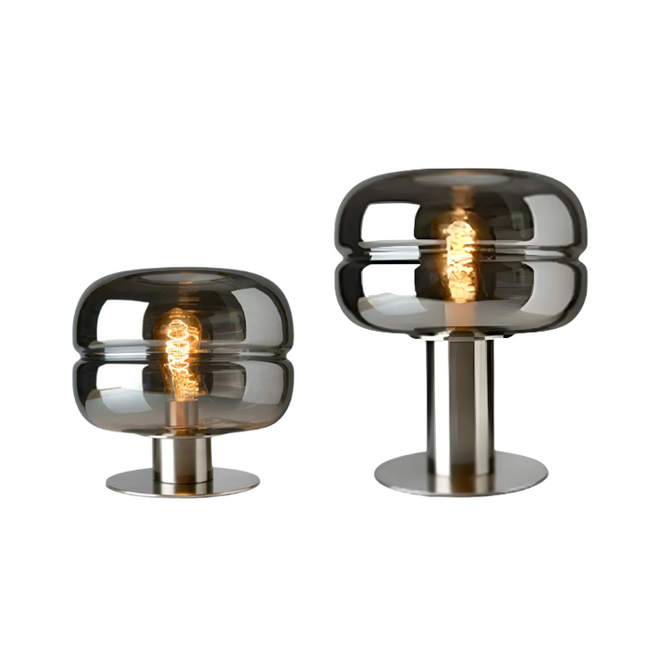 Modern Glass Table Light – LED Indoor  Lamp for Dining Room & Living Space | Snooziowl UK