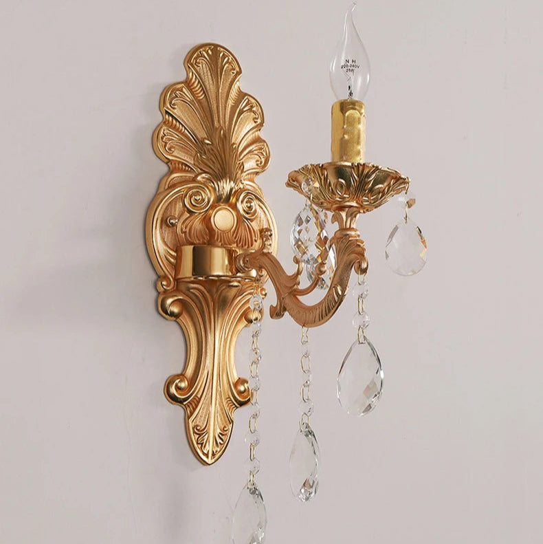European-style Zinc Alloy Wall Lamp Dining, Living Room