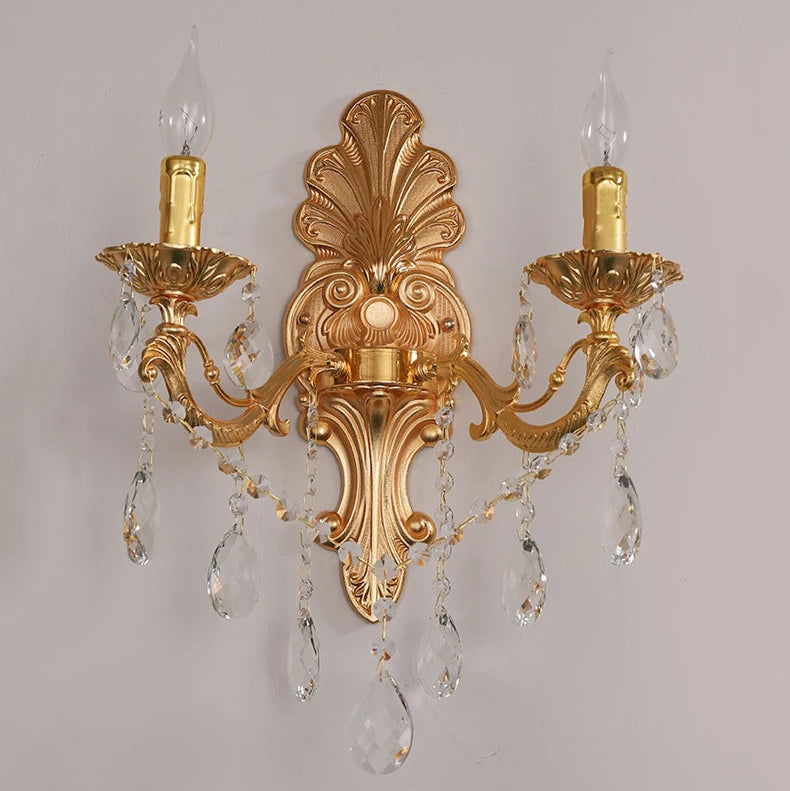 European-style Zinc Alloy Wall Lamp Dining, Living Room