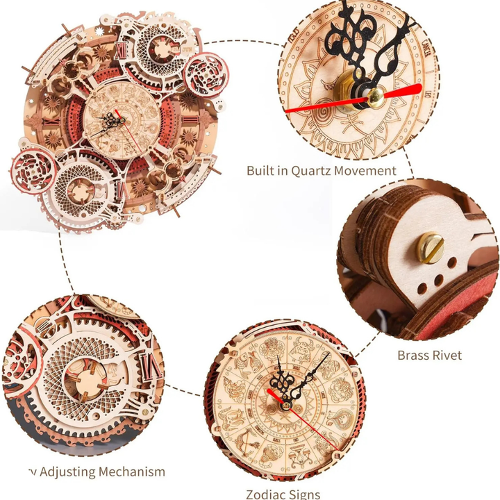 3D Steampunk Clock Kit
