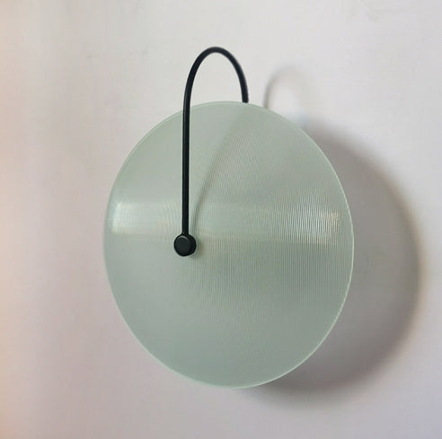 Living Room Bedroom Nordic Round Glass Hotel Corridor Model Room New Chinese Style Bedside Lamp