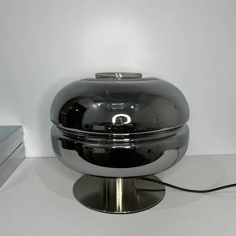 Modern Glass Table Light – LED Indoor  Lamp for Dining Room & Living Space | Snooziowl UK