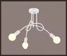 Retro wrought iron chandelier